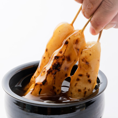 牡蠣出汁みたらしだんご