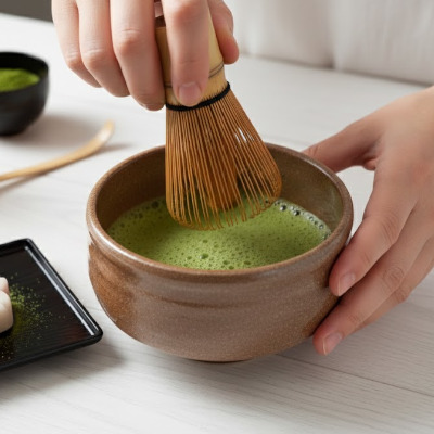 お抹茶点て体験